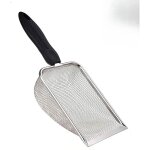 Pelle a litière pour chat en métal robuste, manche long, antirouille, maille en acier inoxydable, pelle ... Pelle a litière pour chat en métal robuste, manche long, antirouille, maille en acier inoxydable, pelle ...