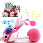 Peluche dessin animé mignon chiot corde noeud jouet pour chien a mâcher jouets grinçants pour petits ... Peluche dessin animé mignon chiot corde noeud jouet pour chien a mâcher jouets grinçants pour petits ...