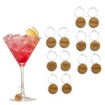 Pendentif en verre a vin, cadeaux de vin pour femmes, boisson de nuit pour dames, forme 1 Pendentif en verre a vin, cadeaux de vin pour femmes, boisson de nuit pour dames, forme 1