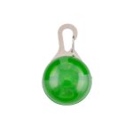 Pendentif vert led lumineux collier mdaille clignotant color pour chien chat cadeau