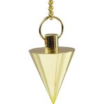 Pendule conique m�tal dor�