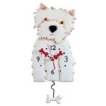 Pendule en forme westie