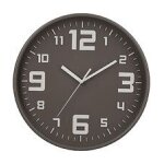 Pendule murale silencieuse best gris d 30 cm