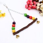 Perchoirs pour perroquets et perruches, jouet suspendu pour animaux de compagnie, accessoires d'entra�nement ...