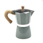 Percolateur pour cafetire, ustensile a boisson, rchaud italien pour expresso moka artisanal, pot suprieur ...