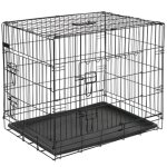 @pet @pet cage pour chien 92, 5x57, 5x64 cm mtal noir 15003