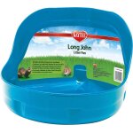 Super pet long john bac a liti�re avec c�t� haut pour lapin et furet - coloris al�atoire