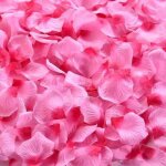 Ptales de fleurs colors en soie, 1000 / 3000 pices, pour dcoration de mariage, feuilles de rose de ...
