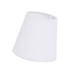 Petit abat - jour blanc � hauteur 11, 5 cm