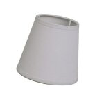 Petit abat - jour gris 11. 5 cm