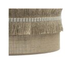 Petit bureau kala 1xe14 noir / sac 43x17x17 cm avec franges