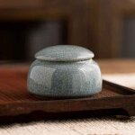 Petits cercueil s en cramique pour animaux de compagnie, souvenirs, commmoratifs, cendres, urne, funrailles ...