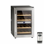 Les petits champs cavs12 + wom820 - cave de service et pompe sous vide �lectrique pour vin
