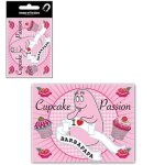 Petit magnet m�tallique barbapapa