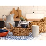 Petit panier en osier maro