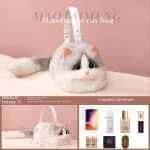 Petit sac a bandoulire chat populaire, style pop de niche, tout avec style etranger, sac pour tlphone ...