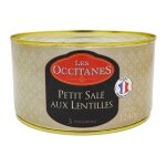 Petit salé aux lentilles - boîte 1, 24kg Petit salé aux lentilles - boîte 1, 24kg