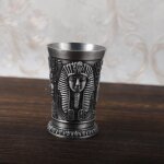 Petit verre a vin egyptien vintage en mtal, cratif, petit verre a vin egyptien vintage, pour cocktail, ...