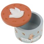 Petite boite  dents de lait en rsine oiseau