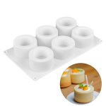 Petite tasse ronde a 6 cavités, moule a bougie, dessert, pudding, mousse, gâteau, ustensiles de cuisson, ... Petite tasse ronde a 6 cavités, moule a bougie, dessert, pudding, mousse, gâteau, ustensiles de cuisson, ...