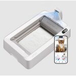 Petkit purobot crystal duo bac a liti�re pour chat automatique
