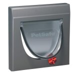 Petsafe porte staywell classique 4 positions - gris - pour chat
