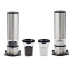 Elis sense duo de moulins � poivre et � sel �lectiques en inox u'select 20 cm