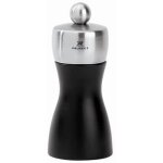 Fidji moulin a poivre manuel en bois et inox couleur noir 12 cm