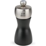 Fidji moulin a sel manuel en bois et inox couleur noir 12 cm