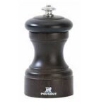 Bistro moulin a sel manuel en bois couleur chocolat 10 cm