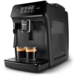 Philips 1200 series s�rie 1200 noir mat ep1220 / 00 machine expresso broyeur, 2 boissons, mousseur lait ...