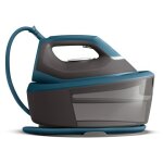 Philips 2000 series psg2001 / 80 centrale vapeur 2400 w 1, 4 l semelle en c�ramique bleu et gris