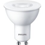 Philips lot de 3 spots gu10 ww led 50w 2700k