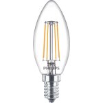 Philips lot de 4 lampes led e14 40w 2700k filament forme flamme