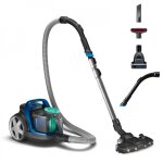 Philips 5000 series fc9557 - aspirateur traineau sans sac - 900 watt - bleu, noir
