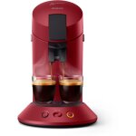 Philips csa210 / 91 senseo original + machine à café dosettes rouge Philips csa210 / 91 senseo original + machine à café dosettes rouge