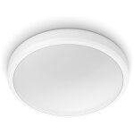 Philips doris plafonnier led pour salle de bain, 17 w, 2 700 k, blanc