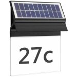 Philips enkara 8720169265462 eclairage solaire pour num�ro de maison 0. 4 w blanc chaud noir