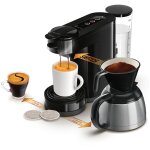 Philips hd6594 / 62 machine � caf� semi - automatique machine � caf� 2 - en - 1 1 l