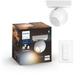 Philips hue buckram spot led blanc variateur