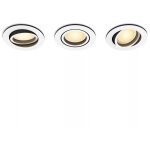 Philips hue white ambiance spots a encastrer milliskin (lot de 3)