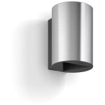 Philips mygarden applique murale led buxus 2x4, 5w acier inox 1735747p0