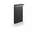 Philips mygarden borne lumineuse led bustan 2x4, 5 w anthracite 1648593p0