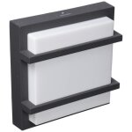 Philips mygarden moineau applique murale led pour ext�rieur int�gr�, 12 w, blanc froid et anthracite, ...