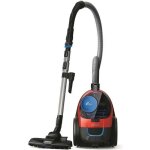 Philips powerpro compact fc9330 - aspirateur - traineau - sans sac - rouge sport