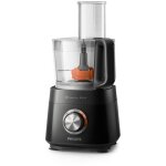 Philips viva collection hr7510 / 10 robot multifonction compact - 29 fonctions - noir