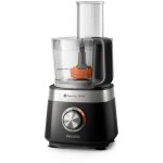 Philips viva collection hr7530 / 10 robot multifonction compact - 31 fonctions - noir