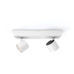 Philips warmglow led spot plafond / mur star 2 x