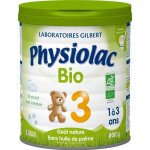 Physiolac lait en poudre bio 3 croissance - bote 800 gr