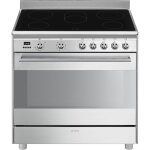 Piano de cuisson vitroc�ramique smeg scd91cmx9
